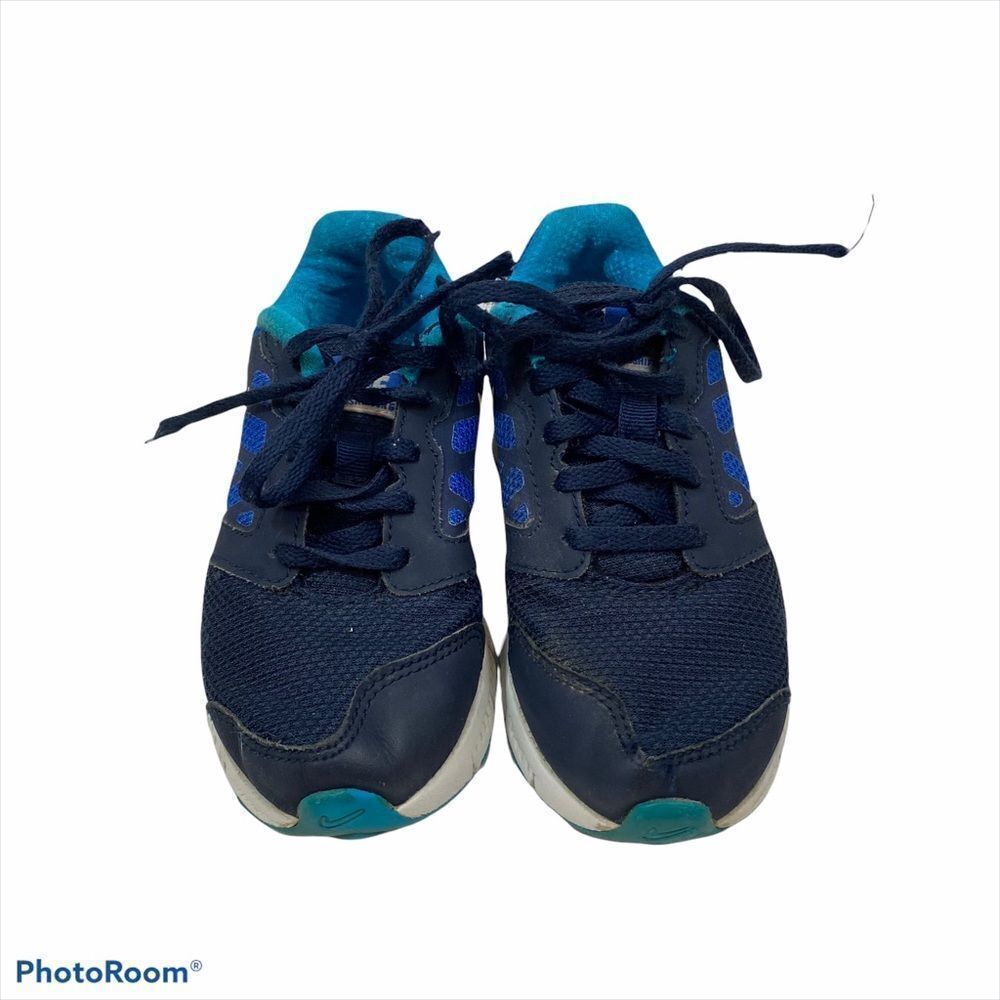 Boys Nike Blue Lace Up Sneakers Size 11